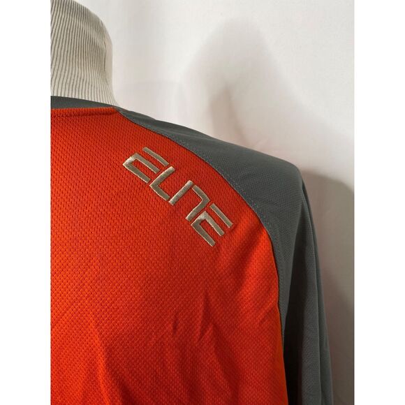 Syracuse University Nike Men's Shirt Orange Grey NCAA Dri-Fit Elite Size Large - Picture 8 of 16